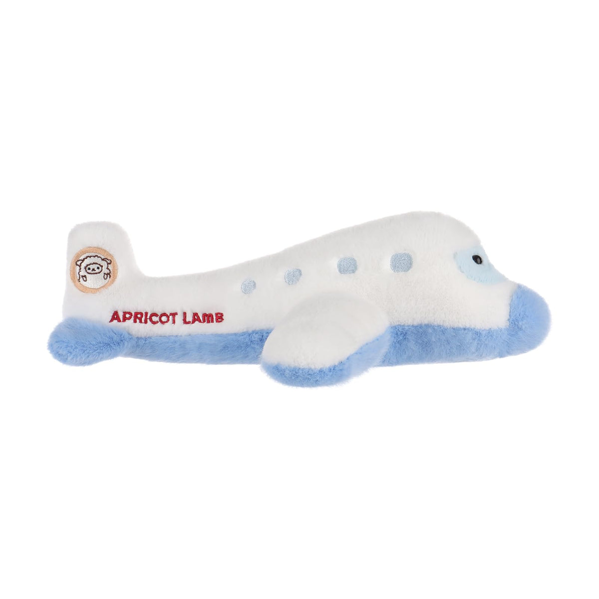 Flugzeug Kuscheltier 32 cm, weiche Plüschtiere für Kinder & Baby, Blau