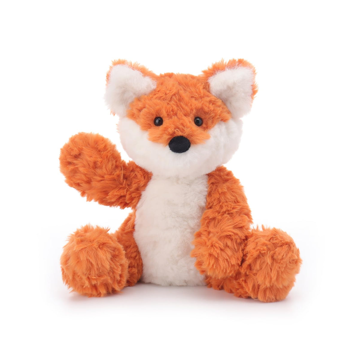 Fuchs Kuscheltier 20 cm, weiche Plüschtiere für Baby & Kinder, gelb