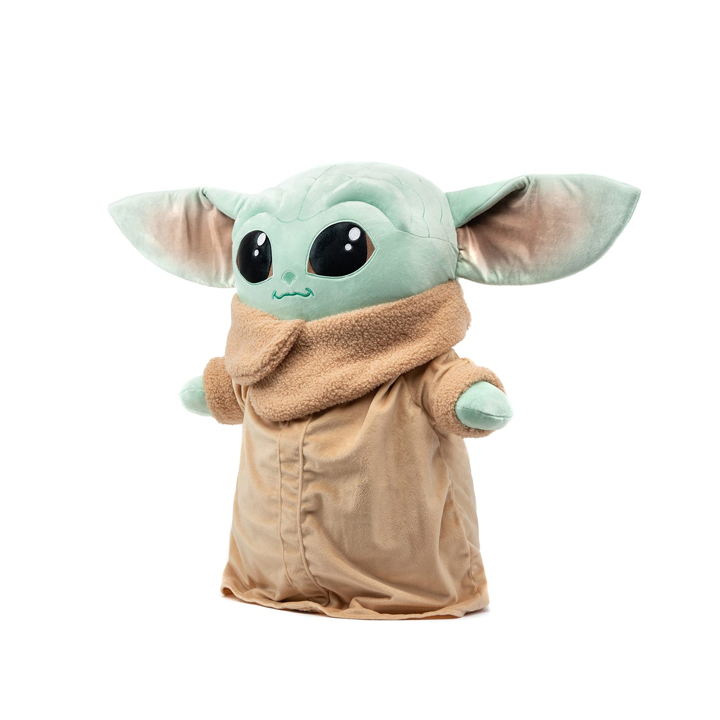 Simba Disney Mandalorian Baby Yoda The Child XXL Plüschfigur 66cm mit Umhang weiche Stofftiere
