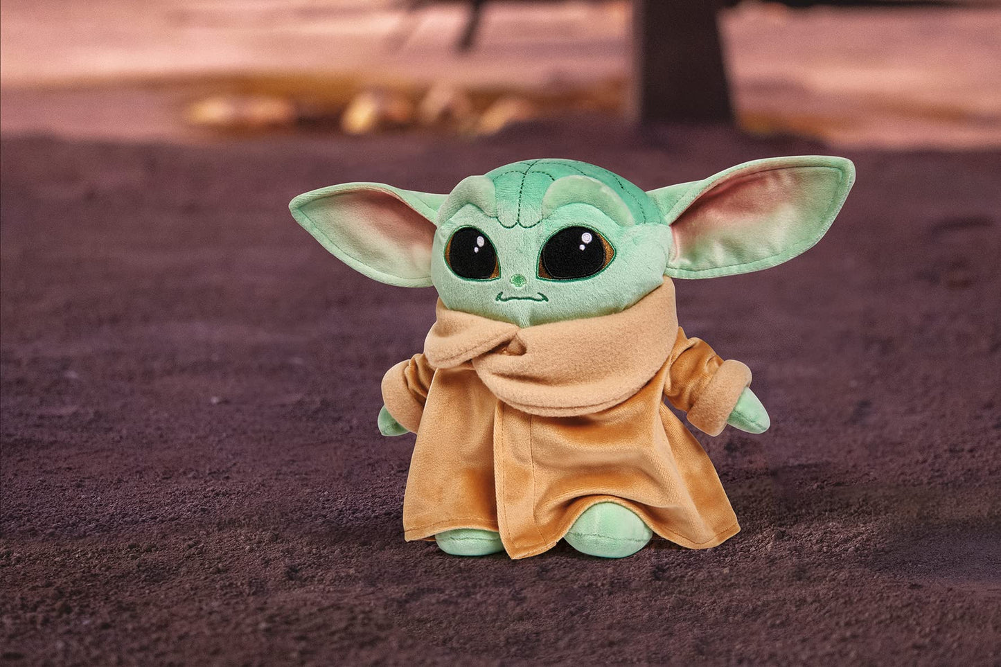 Simba Disney Mandalorian Baby Yoda The Child XXL Plüschfigur 66cm mit Umhang weiche Stofftiere